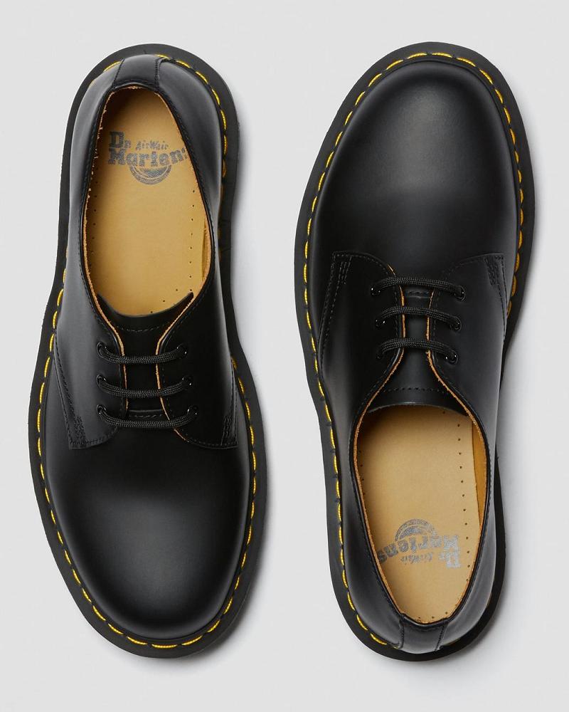 Dr Martens 1461 Smooth Leren Oxford Schoenen Dames Zwart | NL 422UZG